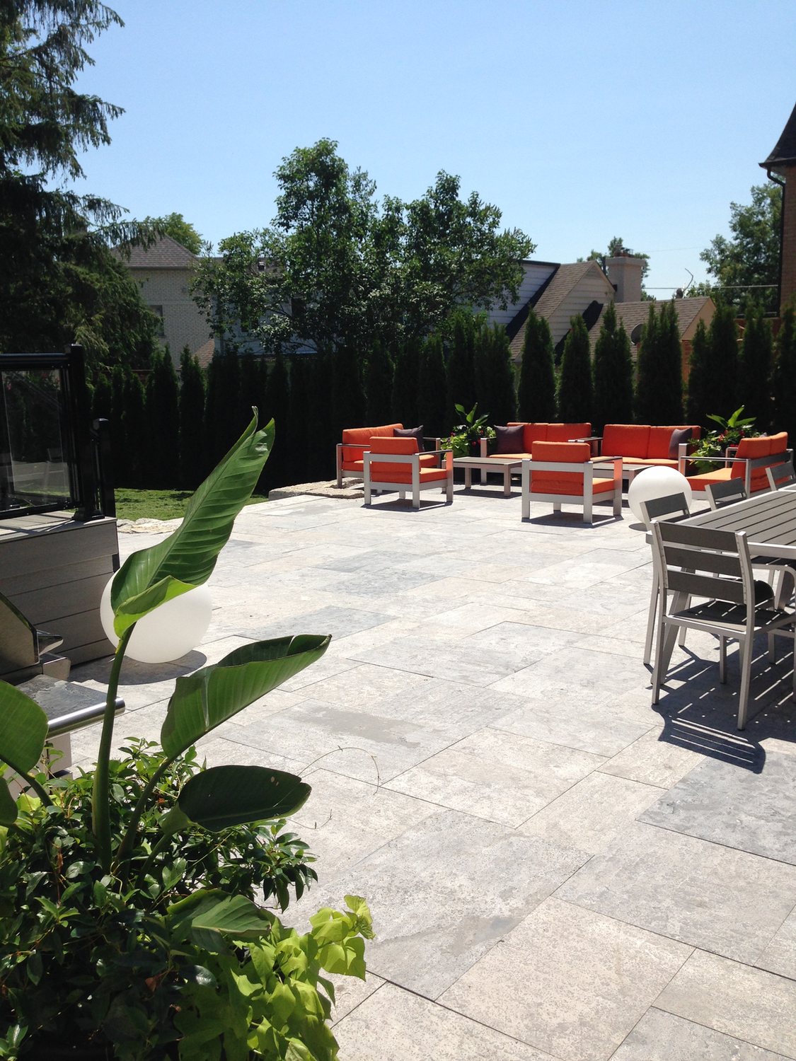 Full-Width Patio
