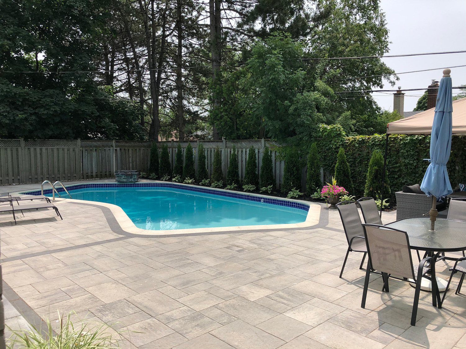 Poolside Patio