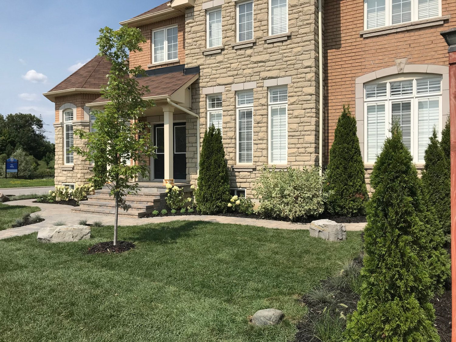 Layered Front Garden
